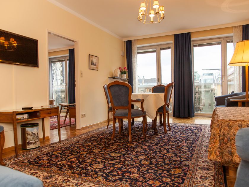 Large, Two-Room Apartments